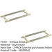 PACK Antique Brass Pull Handle 300mm Back Back Premium Quality Door Handle (1)-1