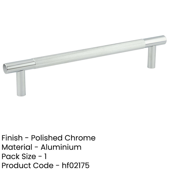 300mm Polished Chrome Pull Handle Doors Cabinets Door Handle-1