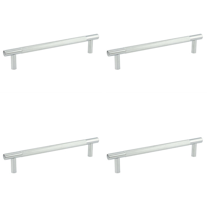 PACK 300mm Polished Chrome Pull Handle Doors Cabinets Door Handle