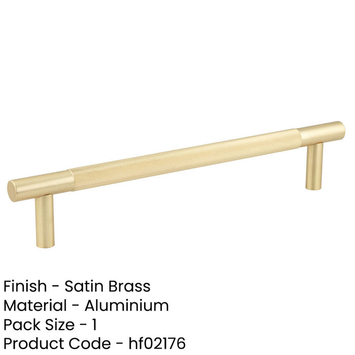 300mm Satin Brass Pull Handle Doors Door Handle-1