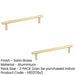 PACK 300mm Satin Brass Pull Handle Doors Door Handle (1)-1