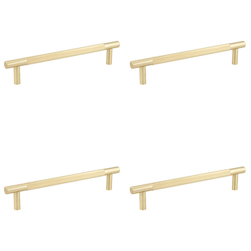 PACK 300mm Satin Brass Pull Handle Doors Door Handle