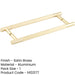 300mm Satin Brass Pull Handle Doors Back Back Design Door Handle-1