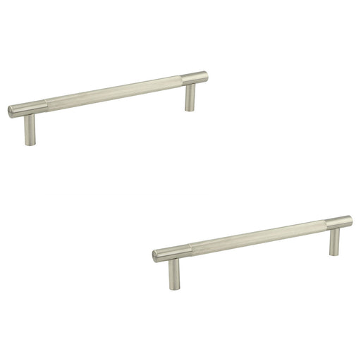PACK 300mm Satin Nickel Pull Handle Doors Cabinets Door Handle (1)