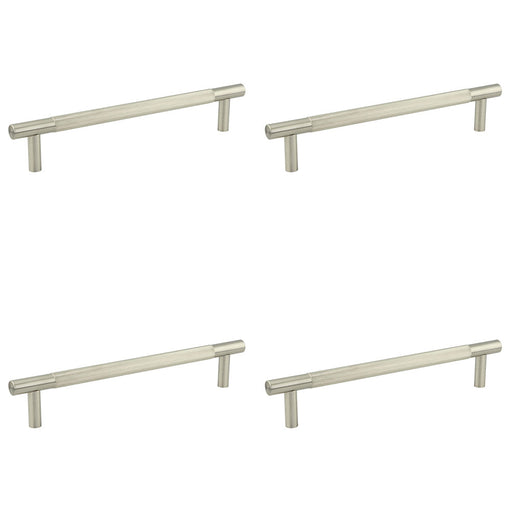 PACK 300mm Satin Nickel Pull Handle Doors Cabinets Door Handle