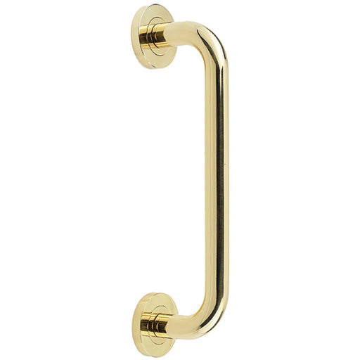 Premium Polished Brass Pull Handle 225x19mm Elegant Furnishings Door Handle