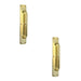 PACK 390mm Polished Brass Pull Handle Doors Cabinets Door Handle (1)