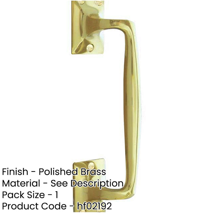 Durable 200mm Pull Handle Easy Grip Style Door Handle-1