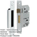 Secure Euro Profile Sashlocks Satin Chrome 76mm Doors Lock-1