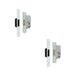 PACK Secure Euro Profile Deadlocks 65mm Satin Chrome Ultimate Protection Lock