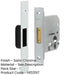 Premium Euro Profile Deadlocks Enhanced Security 76mm Satin Chrome Lock-1