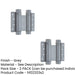 PACK Premium Double Action Steel Spring Hinge Versatile Door Functionality Door Hinges (1)-1