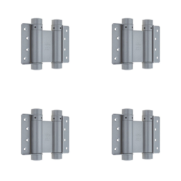 PACK Premium Double Action Steel Spring Hinge Versatile Door Functionality Door Hinges