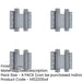 PACK High-Quality Double Action Steel Spring Hinge 175mm Grey Finish Door Hinges-1