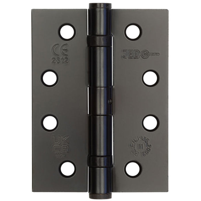Durable Grade Black Steel Ball Bearing Hinge 102x76mm Heavy-Duty Doors Door Hinges