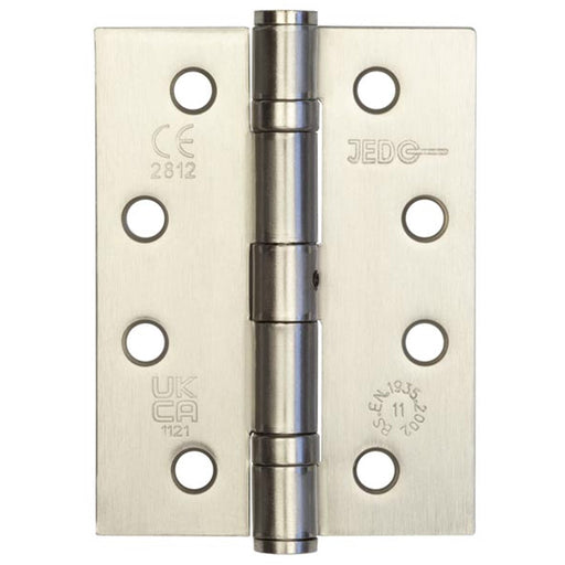 Durable Grade Satin Nickel Steel Ball Bearing Hinge 102x76mm Heavy-Duty Doors Door Hinges