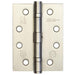 Durable Grade Satin Nickel Steel Ball Bearing Hinge 102x76mm Heavy-Duty Doors Door Hinges
