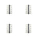 PACK Premium Steel Ball Bearing Hinge 89x58mm Polished Chrome Smooth Operation Door Hinges