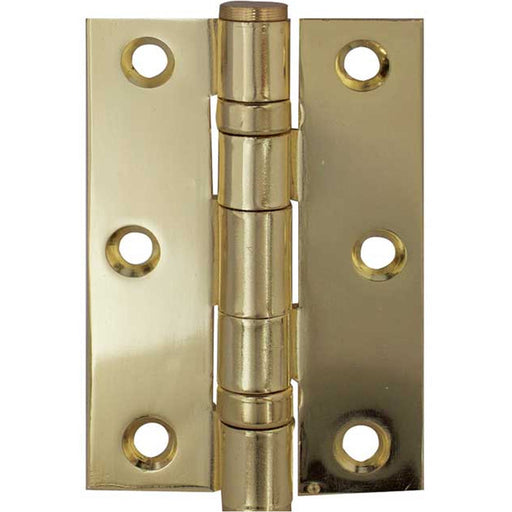 Premium Grade Steel Ball Bearing Hinge 76x50mm Electro Brass Finish Door Hinges