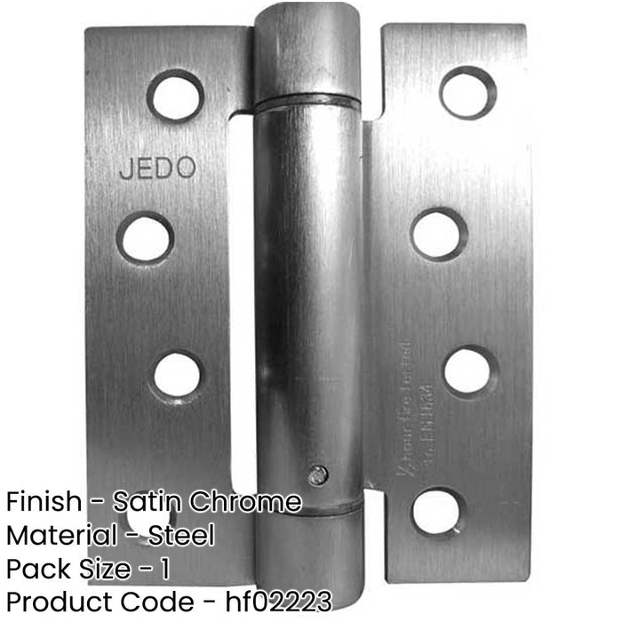 High-Quality Stainless Steel Single Action Spring Hinge Satin Chrome Finish (Pack Door Hinges-1