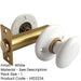 Elegant White Porcelain Turn Release Doors Door Handle-1