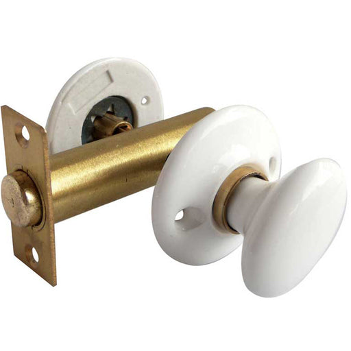 Elegant White Porcelain Turn Release Doors Door Handle