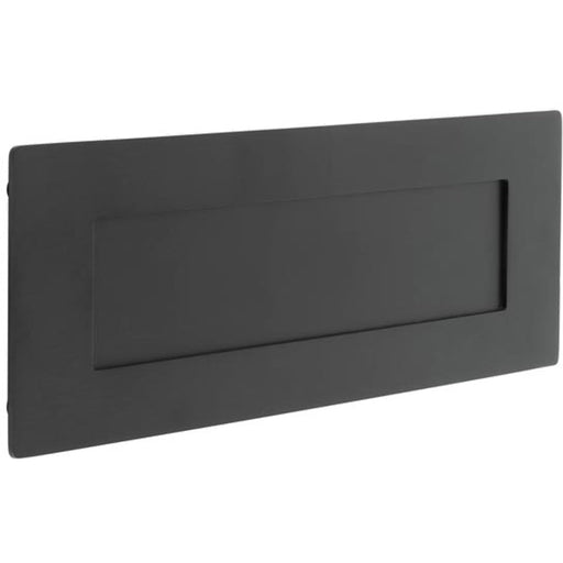 Premium Stainless Steel Letterplates 330x100mm Elegant Matt Black Finish External Front Door Letter Plate