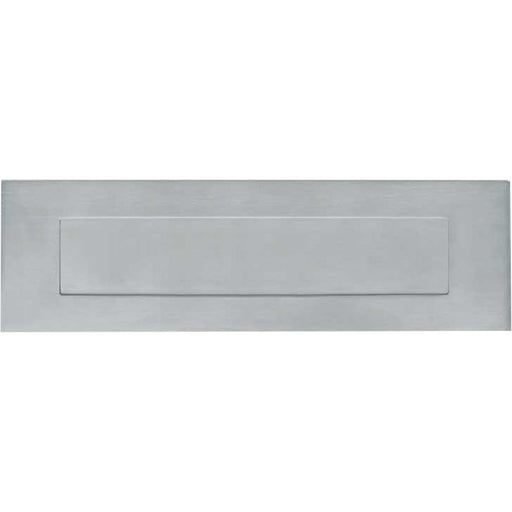 Premium Satin Stainless Steel Letterplates 330x100mm Modern Signage External Front Door Letter Plate