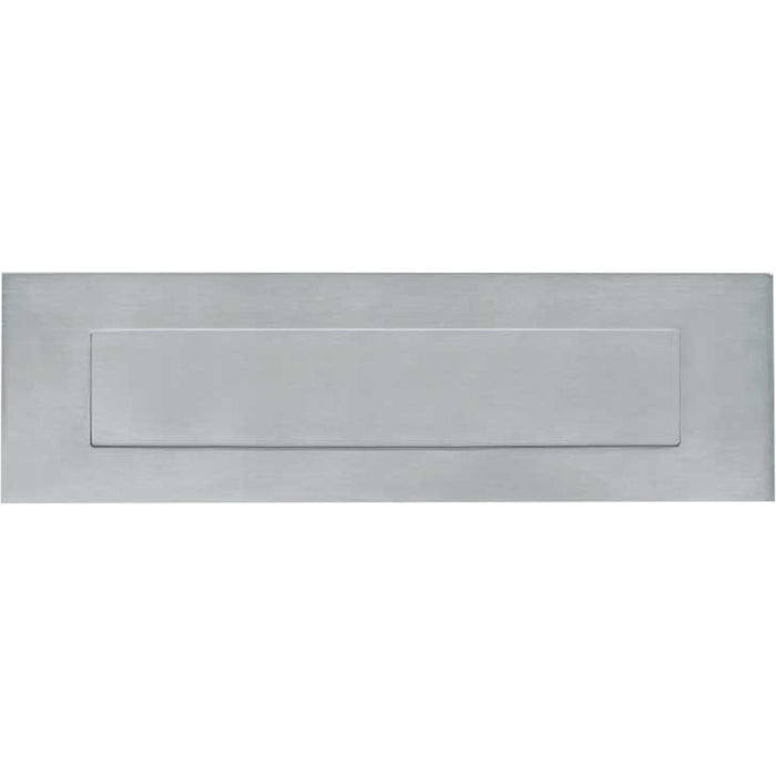 Premium Satin Stainless Steel Letterplates 330x100mm Modern Signage External Front Door Letter Plate