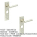 PACK Satin Nickel Bathroom Door Handle with Backplate Solid Brass Interior Lever (1)-1