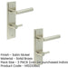 PACK Satin Nickel Bathroom Door Handle with Backplate Turn Release Solid Brass Interior Lever (7)-1