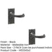 PACK Elegant Black Suite Door Handle with Short Latchplate Interior Lever Backplate (1)-1