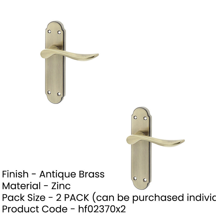 PACK Antique Bronze Suite Door Handle with Latchplate Victorian Style Interior Lever Backplate (1)-1