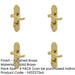 PACK Contemporary Suite Door Handle with Bathroom Plate Polished Brass Finish Interior Lever Backplate-1