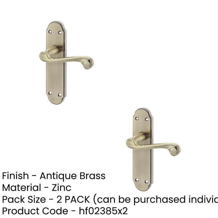 PACK Victorian Antique Bronze Suite Door Handle with Latchplate Interior Lever Backplate (1)-1