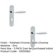 PACK Elegant Suite Door Handle with Lockplate Polished Satin Chrome Finish Interior Lever Backplate (1)-1