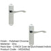 PACK Polished Chrome Suite Door Handle Latchplate Modern Interiors Interior Lever Backplate (1)-1