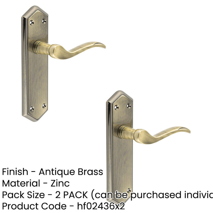 PACK Elegant Antique Bronze Suite Door Handle with Latchplate Interior Lever Backplate (1)-1