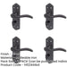 PACK Elegant Black Suite Door Handle with Bathroom Plate Interior Lever Backplate (1)-1