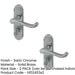 PACK Contemporary Satin Chrome Suite Door Handle Bathroom Interior Lever Backplate (1)-1