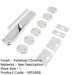 High-Quality Espagnolette Bolts 3000mm Polished Chrome Finish Door Lock-1