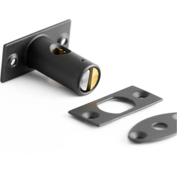 Heavy-Duty Mortice Rackbolt 61mm with 28mm Backset Sleek Black Finish Security Bolt