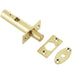 Premium Mortice Rackbolt 61mm Enhanced Security with Polished Brass Finish Security Bolt