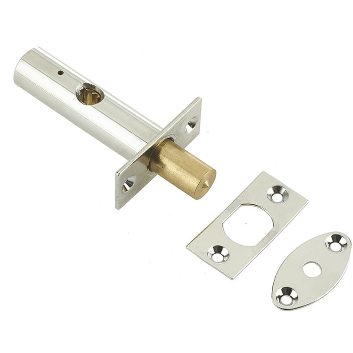 High-Security Mortice Rackbolt 61mm with Polished Chrome Finish Security Bolt