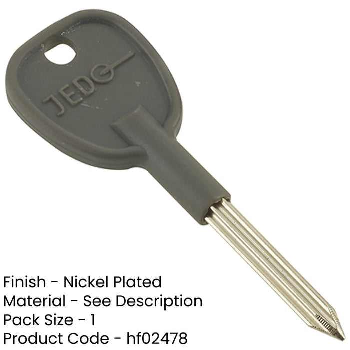 Durable Nickel Plated Mortice Rackbolt Keys 35mm Enhanced Security Security Bolt-1