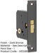 Durable Dark Bronze Sliding Door Bathroom Lock Ultimate Privacy Door Lock-1
