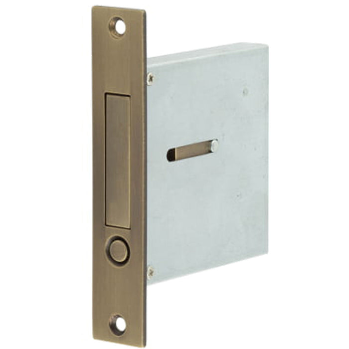 Antique Brass Sliding Door Edge Pull Stylish Functional Hardware