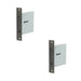PACK Elegant Dark Bronze Sliding Door Edge Pull Modern Homes