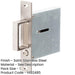 Premium Satin Stainless Steel Sliding Door Edge Pull Modern Interiors-1