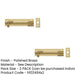 PACK Premium 75x25mm Polished Brass Necked Barrel Bolts Enhanced Security Door Bolt (1)-1